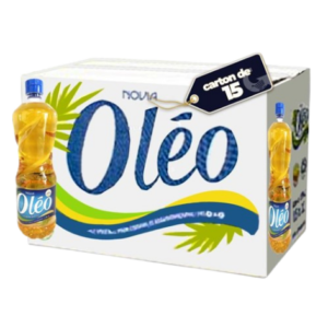 Carton d’Huile Oleo – 1 Litre × 15 Bouteilles